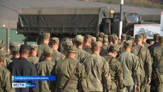 Учения гвардейских войск проводят в Крыму