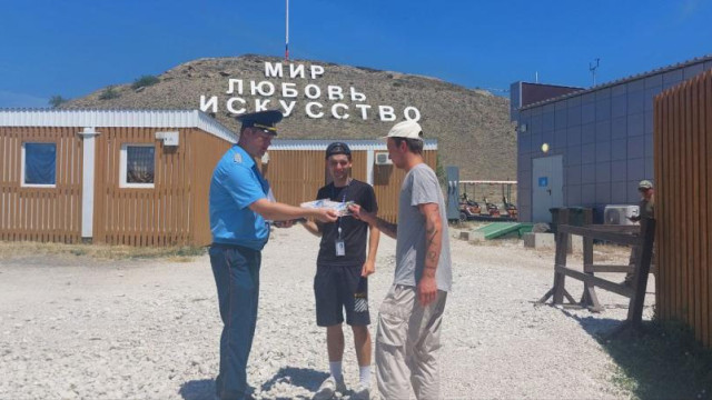 Специалисты МЧС проверили пожарную безопасность арт-кластера «Таврида»