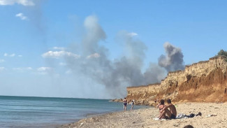 Туристка рассказала об обстановке на пляже после взрывов в Новофедоровке