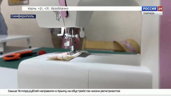 В Симферополе состоялся необычный мастер-класс в технике лоскутного шитья