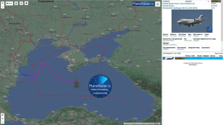 У берегов Крыма шпионит экспериментальный самолёт-разведчик США