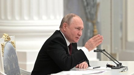 Путин назвал спецоперацию в Донбассе вынужденной мерой 