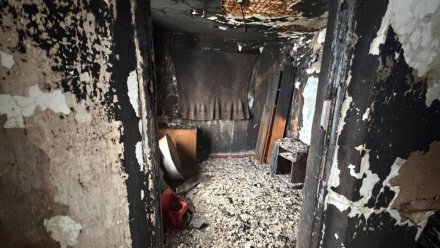 Два человека погибли на пожаре в Сакском районе