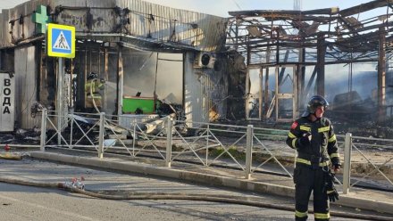 Пожарные ликвидировали открытое горение в продуктовом магазине в Симферополе
