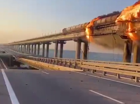 В Кремле рассказали подробности теракта на Крымском мосту