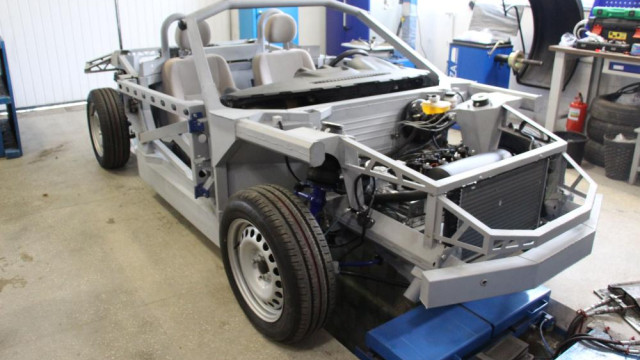 В Севастополе разработали адаптивную подвеску для автомобиля «Родстер Крым»