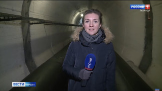Северо-Крымский канал наполняют по подземным трубам в Белогорске