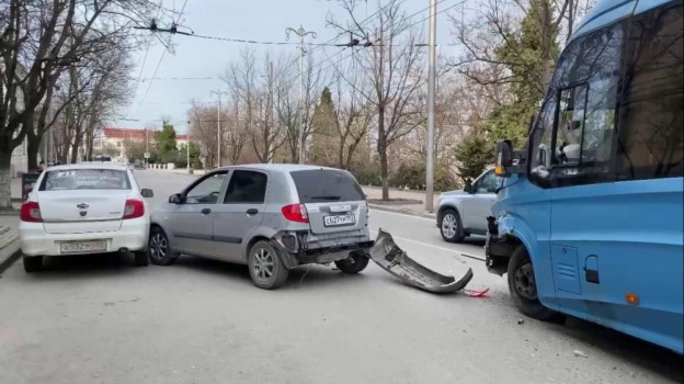 В Севастополе трое детей получили травмы в ДТП 