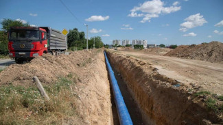 Новый водовод в Евпатории прокладывают с опережением графика