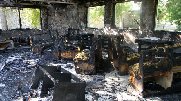 Ущерб от пожара в феодосийском кафе составил 2 млн рублей 