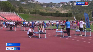 В «Артеке» завершился седьмой день десятого Всероссийского фестиваля «Готов к труду и обороне» среди школьников