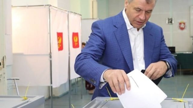 Спикер крымского парламента отдал свой голос на выборах