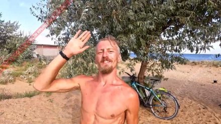 Путешественник из Санкт-Петербурга на велосипеде добрался до Крыма