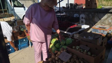 Фермеры из Мелитополя и Херсона «обрушили» цены на рынке Алушты