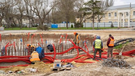 Часть набережной Терешковой в Евпатории откроют уже в мае