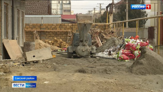 Жители одного из сел Крыма страдают из-за строительства гостиницы