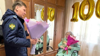 В Крыму 100-летие отметила ветеран Великой Отечественной Антонина Меледина
