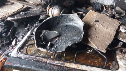 В Сакском районе от раскаленной сковородки загорелась квартира и пострадал её владелец