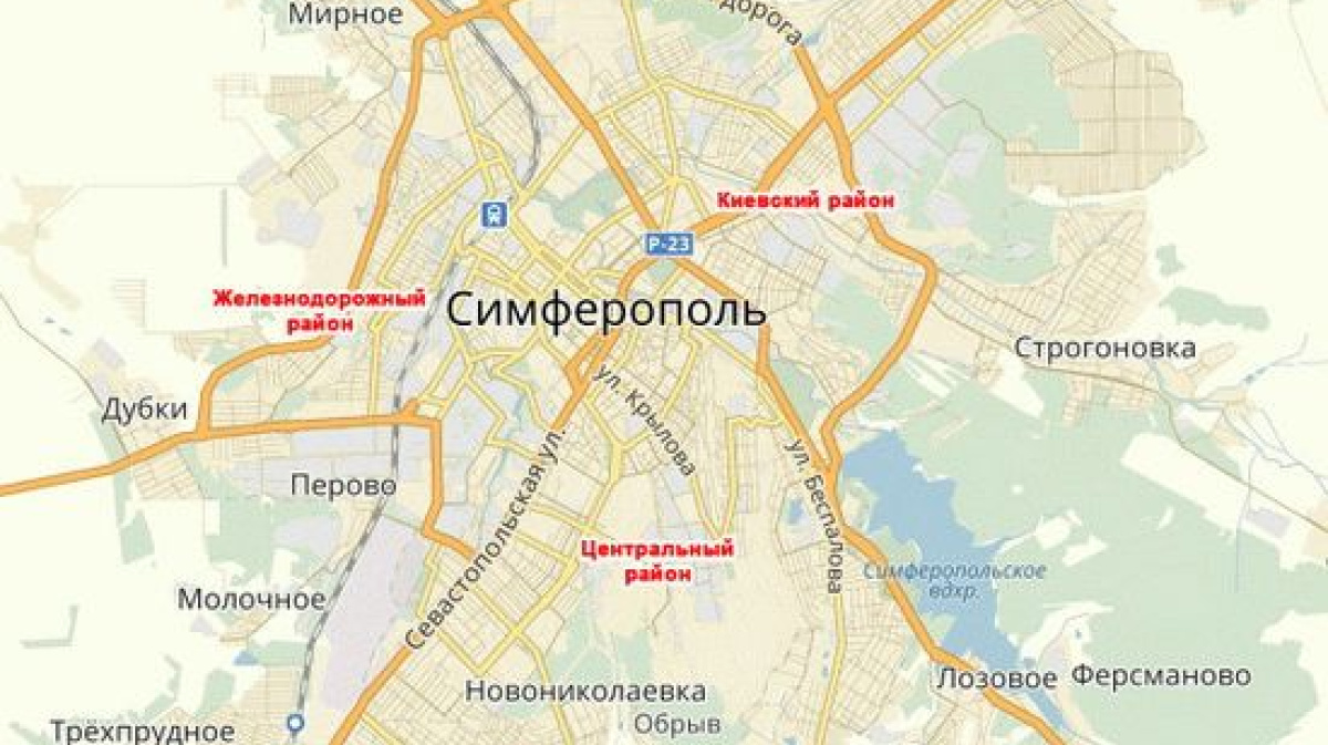 Карта симферопольского. Районы Симферополя на карте. Симферополь районы города на карте. Киевский район Симферополь карта. Карта Симферополя по районам.