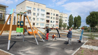 В Сакском районе благоустраивают общественные территории. 