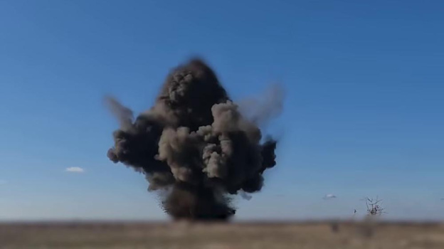 Сапёры Новороссийских десантников разминируют пути для штурмовиков в Запорожской области