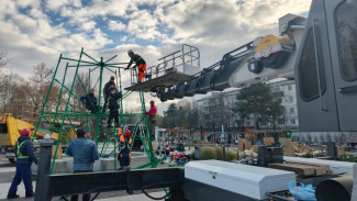 Симферополь готовится к Новому году