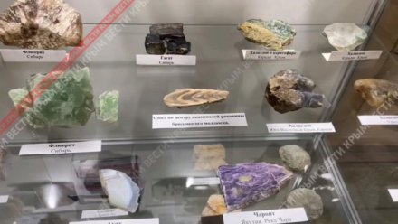 Коллекцию минералов со всей планеты представили в Феодосийском музее древностей