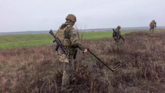 Российские саперы разминируют освобожденные от ВСУ территории в Запорожской области