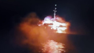 Два обгоревших тела обнаружены на борту атакованного БПЛА ВСУ сухогруза в Азовском море