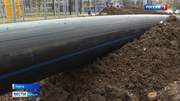 В Керчи заменят 2 км водопроводных сетей