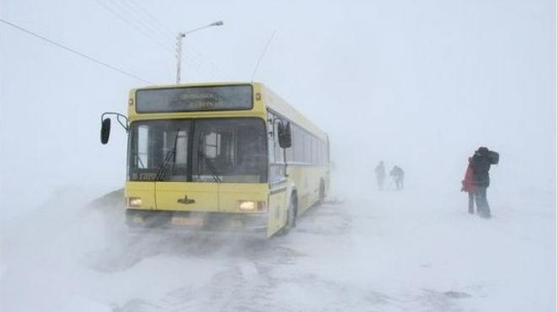 В Крыму задержат автобусы дальнего следования