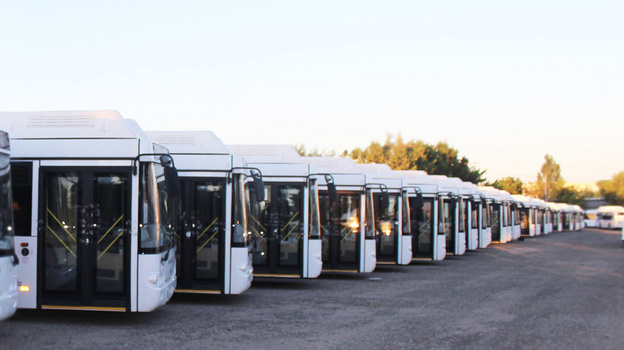 50 новых автобусов выйдут на маршруты Керчи