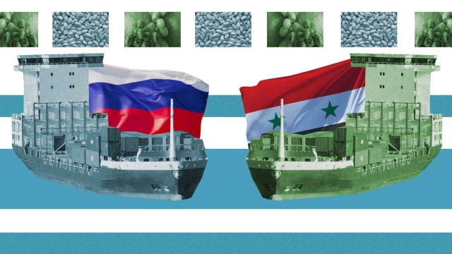 В Крыму началось формирование грузопотока с Сирией