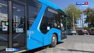   В Крыму в тестовом режиме запустили электробус  