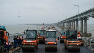 Движение по левой стороне Крымского моста откроют до конца февраля