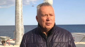 Восстановление полуротонды на центральной набережной Алушты планируют завершить до 30 мая 