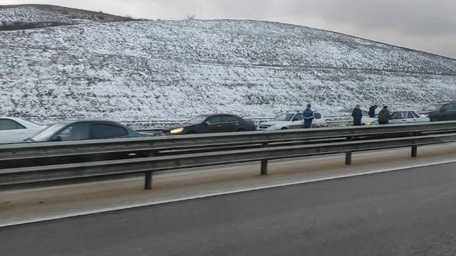 На трассе «Тавриде» произошло массовое ДТП