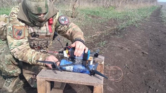 Операторы FPV-дронов группировки «Днепр» уничтожили технику ВСУ у села Работино
