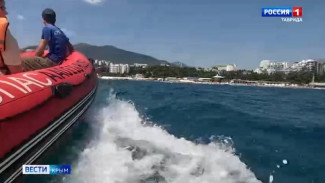 Сотрудники Алуштинского отряда «КРЫМ-СПАС» провели учебно-тренировочное занятие по ведению поисково-спасательных работ в акватории моря