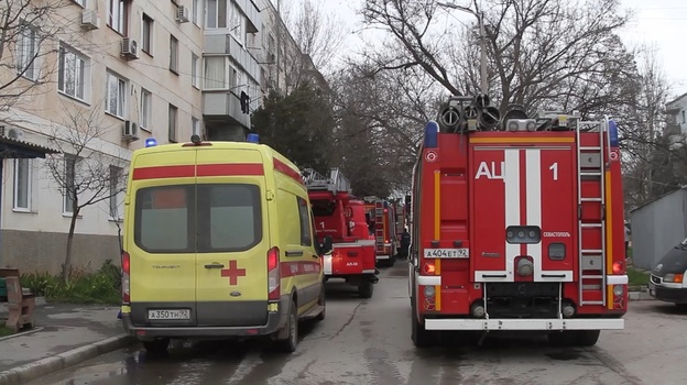 Пожилая женщина погибла на пожаре в Севастополе