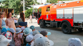 В Севастополе потушили "пожар" в детском саду