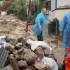 Сотрудники МЧС и местные жители продолжают бороться со стихией в Кореизе