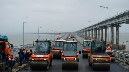 Движение по левой стороне Крымского моста откроют до конца февраля