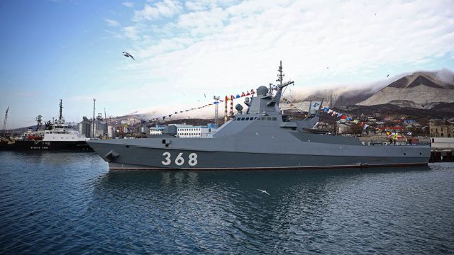 Корабль Черноморского флота «Василий Быков» устроит день открытых дверей в Греции