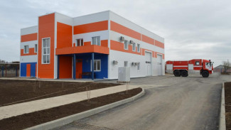 Новую пожарную часть построили в Раздольненском районе Крыма