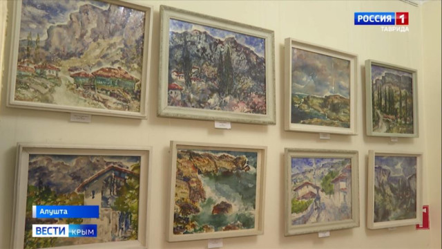 Крымчан приглашают на выставку известного художника-пейзажиста в Алуште