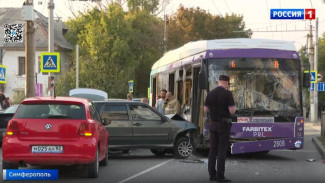 Что стало причиной массовой аварии в Симферополе