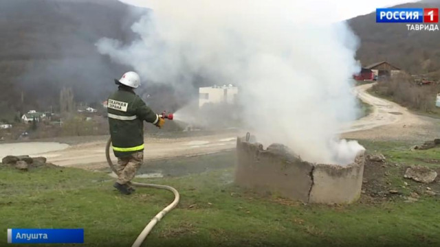 В Крыму добровольцы охраняют от пожаров более 200 отдалённых сёл