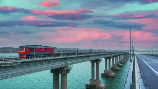 График движения поездов по Крымскому мосту изменят на пять дней