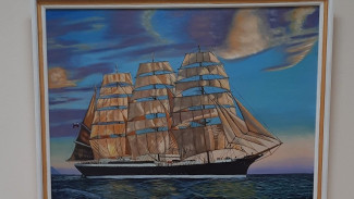 Силу и мощь Черноморского флота показали на выставке картин в Симферополе